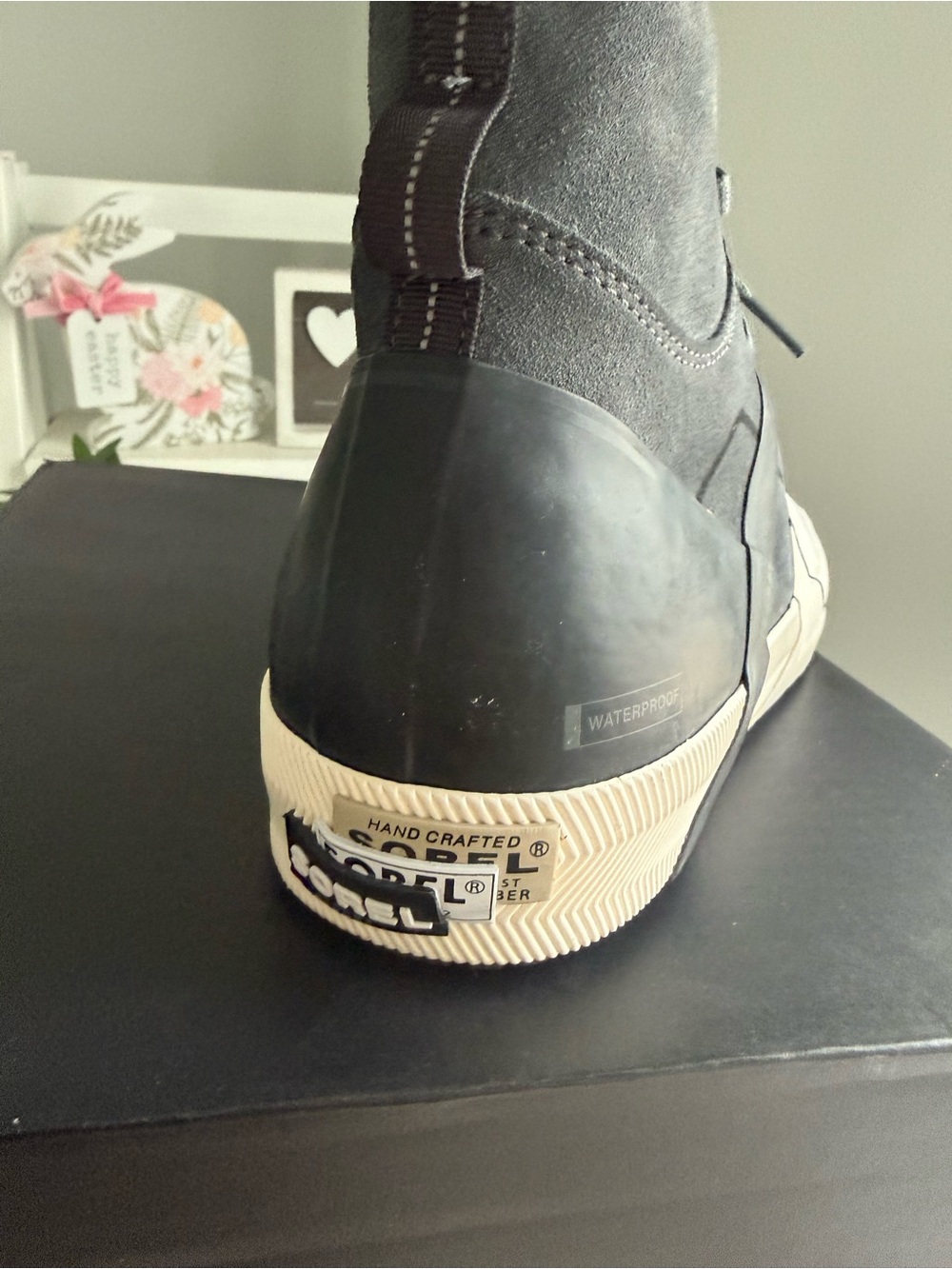Sorel Leather Sneakers NWT- High-Top Grit Sneaker Boot - Picture 11 of 16